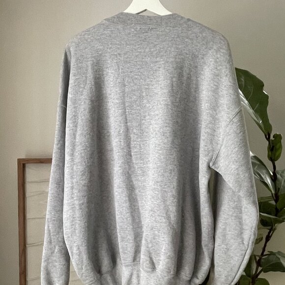 NEFF East Hampton Bonackers Gray Pullover Sweatshirt Sewn Stitched Size XL - Picture 3 of 3